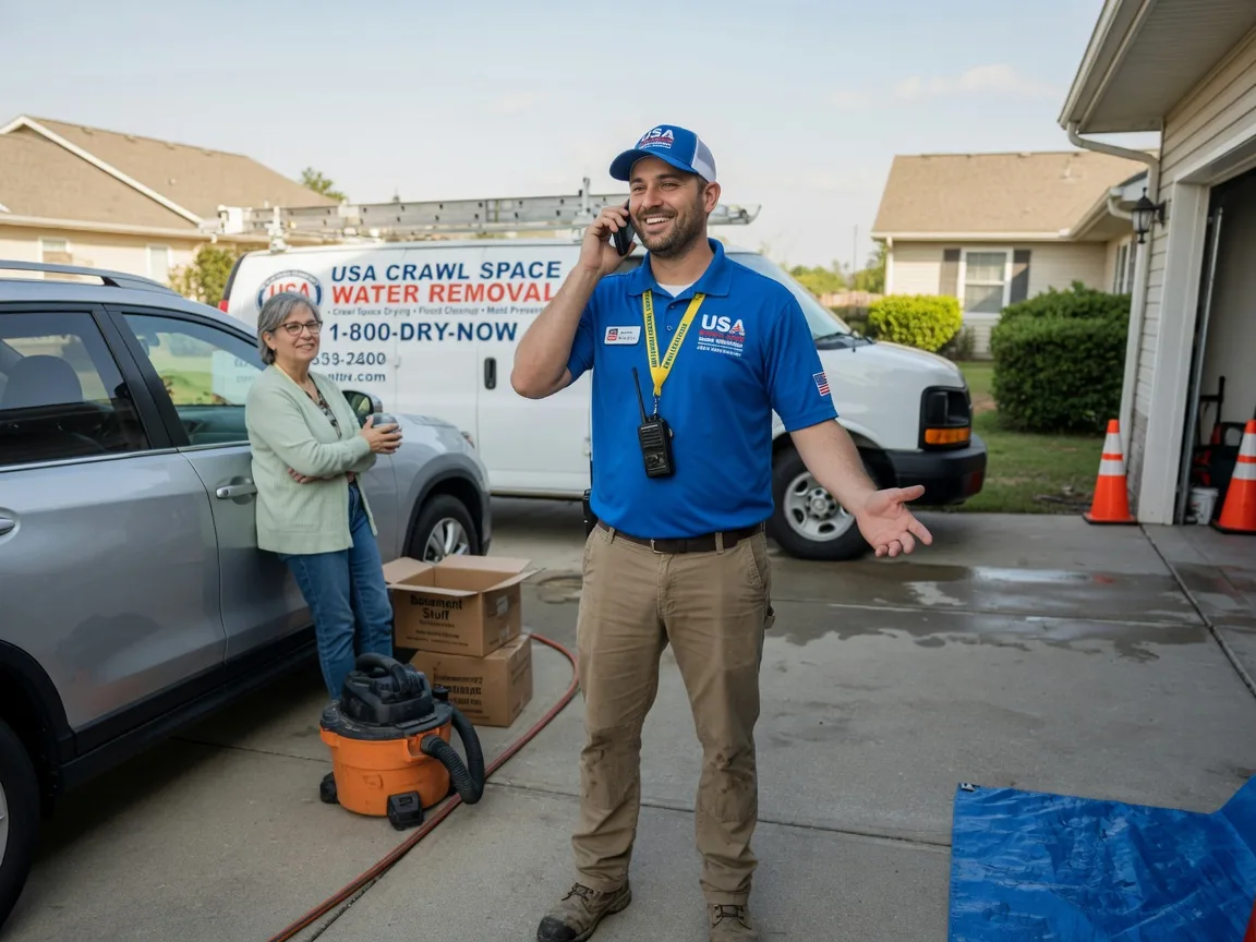 Crawl Space Water Removal Lupton, AZ FAQs